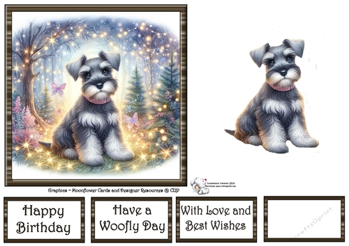 Mystical,Festive Forest Mixed Bundle Pups (4) 1