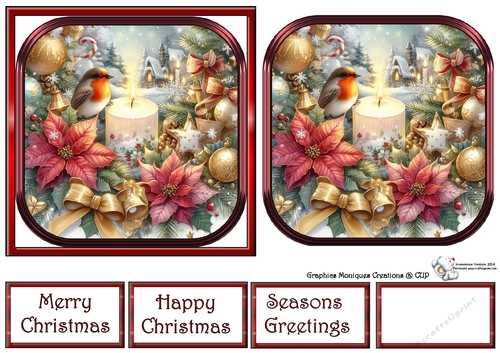 CHRISTMAS WITH GOLD AND GLITTER 2