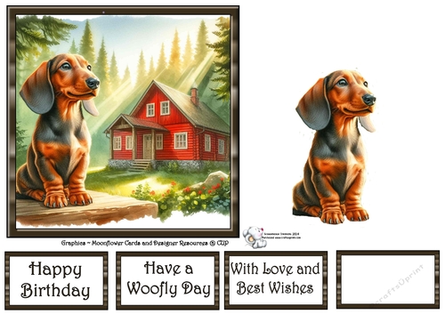 Forest Cabin Dogs (2) 2