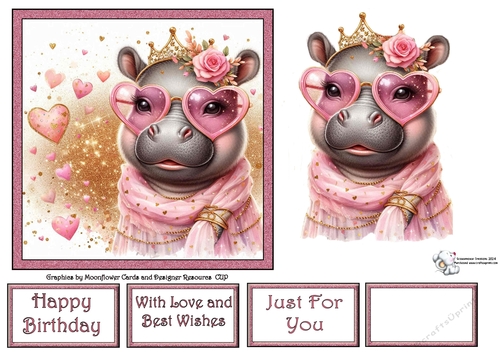 Cute Hippo 3