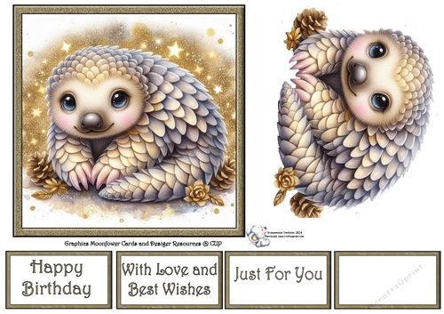 Cute Pangolin 2