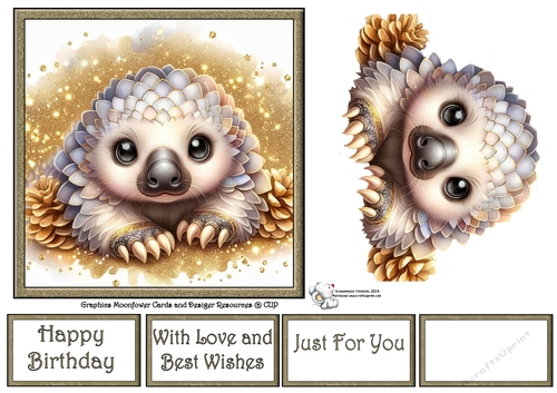 Cute Pangolin 3