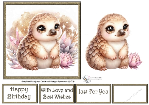 Cute Pangolin 4