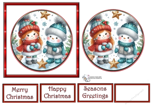 CUTE CHRISTMAS CIRCLES 2