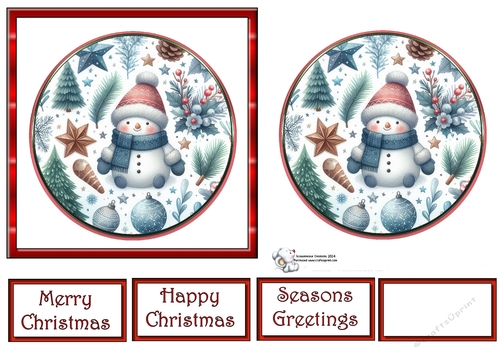 CUTE CHRISTMAS CIRCLES 4