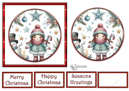 CUTE CHRISTMAS CIRCLES 5