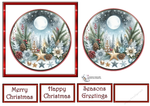 CUTE CHRISTMAS CIRCLES 6