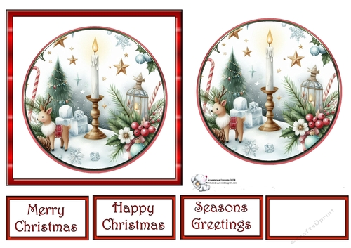 CUTE CHRISTMAS CIRCLES 7