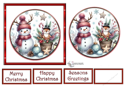 CUTE CHRISTMAS CIRCLES 8
