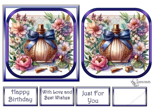 PERFUME BOTTLES Square 1