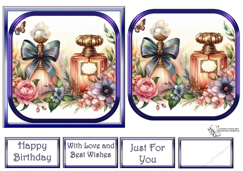 PERFUME BOTTLES Square 3