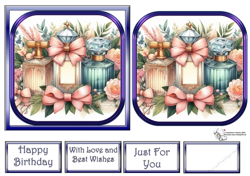 PERFUME BOTTLES Square 5