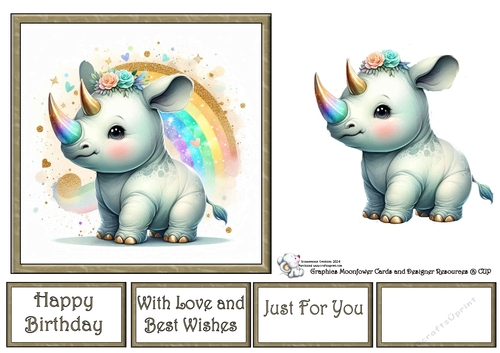 Rainbow Rhino 4