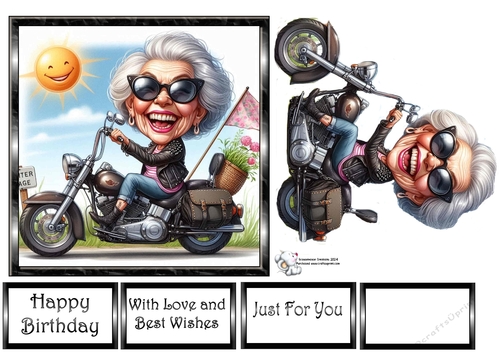 Senior Biker Chick 1