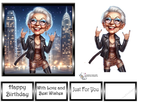 Senior Glam Rock Chick 4