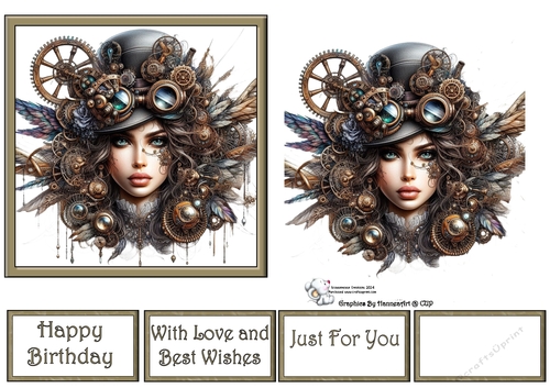 Steampunk girl 1