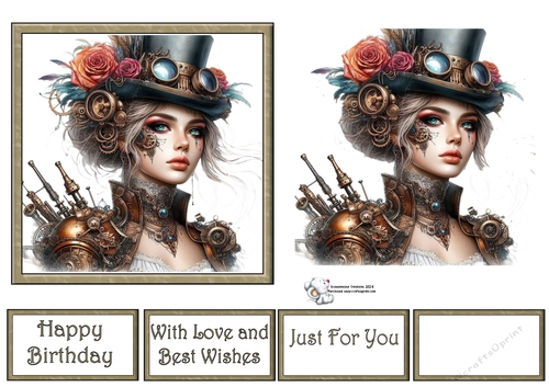 Steampunk girl 3