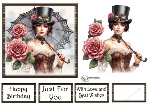 Steampunk Lady 2