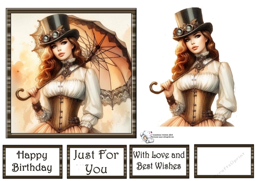 Steampunk Lady 3