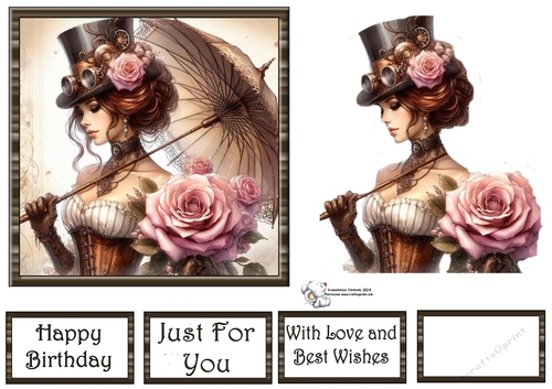 Steampunk Lady 5