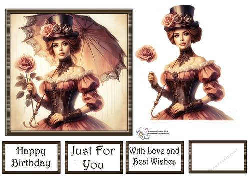 Steampunk Lady 6