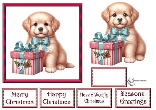 Christmas dog 4