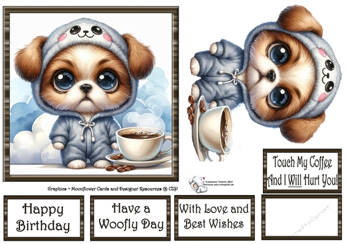Puppy Coffee Time 5
