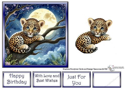 Tree Leopard Cub (1) 2