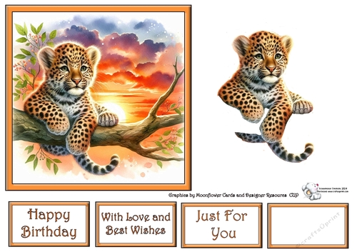 Tree Leopard Cub (2) 2