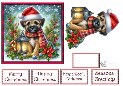 Christmas Lantern Pups (5) 1