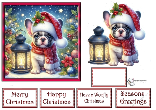 Christmas Lantern Pups (5) 2