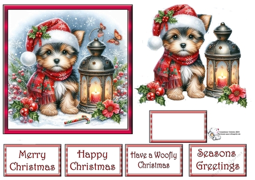 Christmas Lantern Pups (6) 2