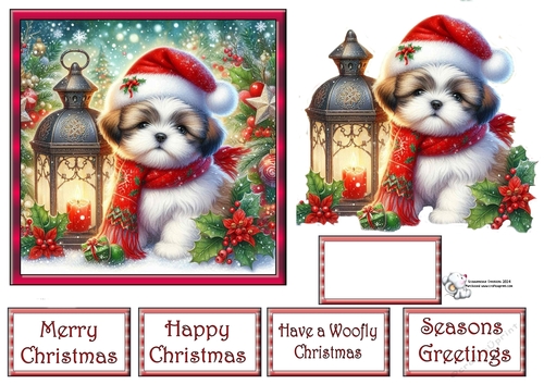Christmas Lantern Pups (6) 3