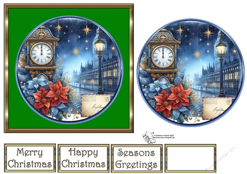 CHRISTMAS CIRCLES 8a