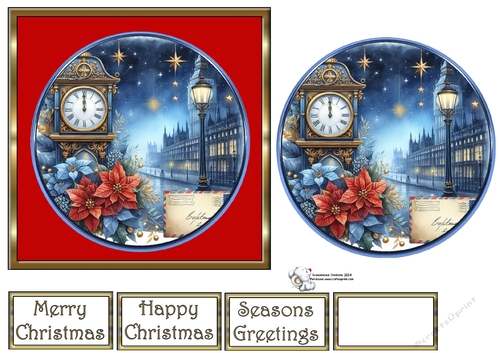 CHRISTMAS CIRCLES 8b