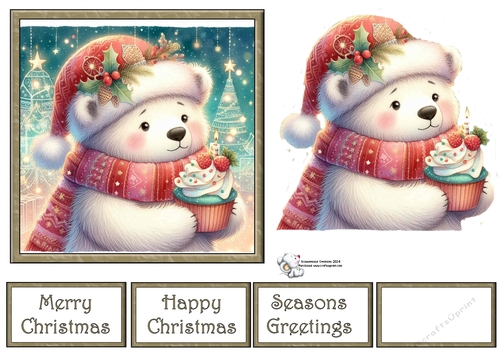 Christmas Polar Bear 10