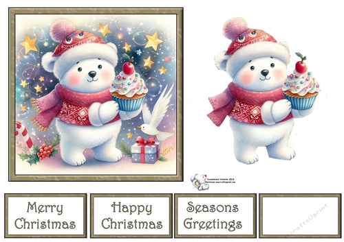 Christmas Polar Bear 11