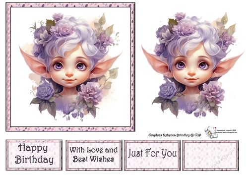 Elvish Flower Fae (Mix 5) 4