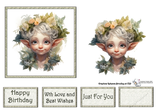 Elvish Flower Fae (Mix 6) 1