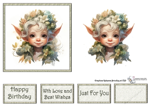 Elvish Flower Fae (Mix 6) 8
