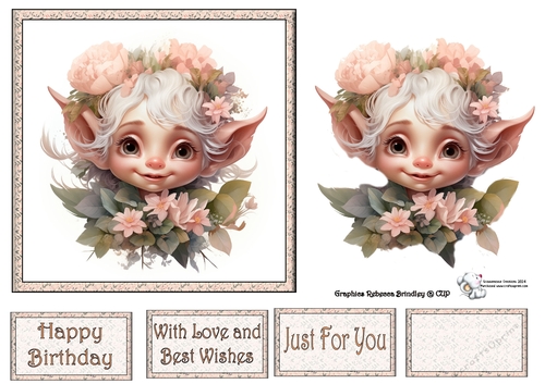 Elvish Flower Fae (Mix 7) 2