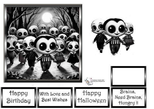 Creepy Zombie Forest Gang 2