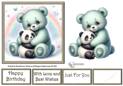 Panda Bear Friends 2