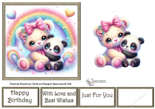 Panda Bear Friends 4