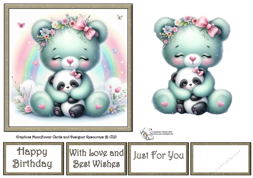 Panda Bear Friends 5