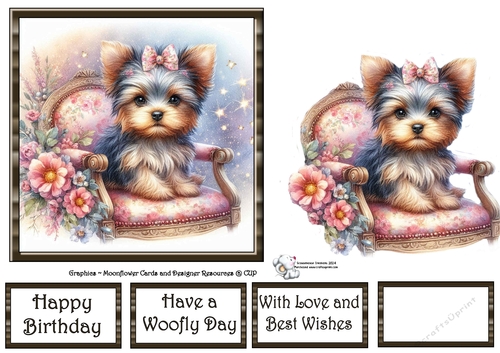 Whimsical Floral Chair Pups (8) 5