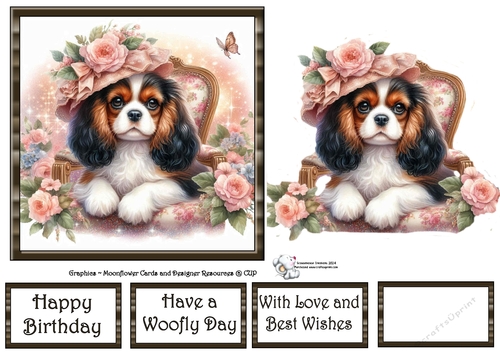 Whimsical Floral Chair Pups (10) 4