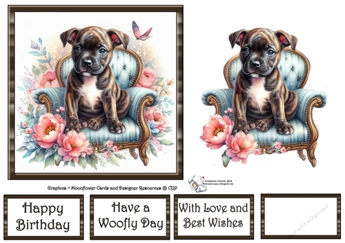 Whimsical Floral Chair Pups (11) 3