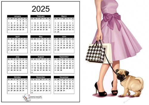 2025 CALENDAR Walkies