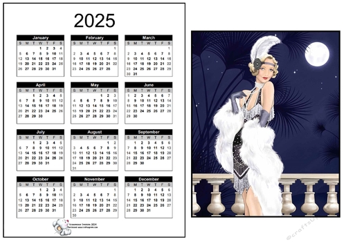 2025 CALENDAR Who, Little old Me
